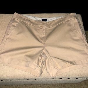 Jcrew tan shorts